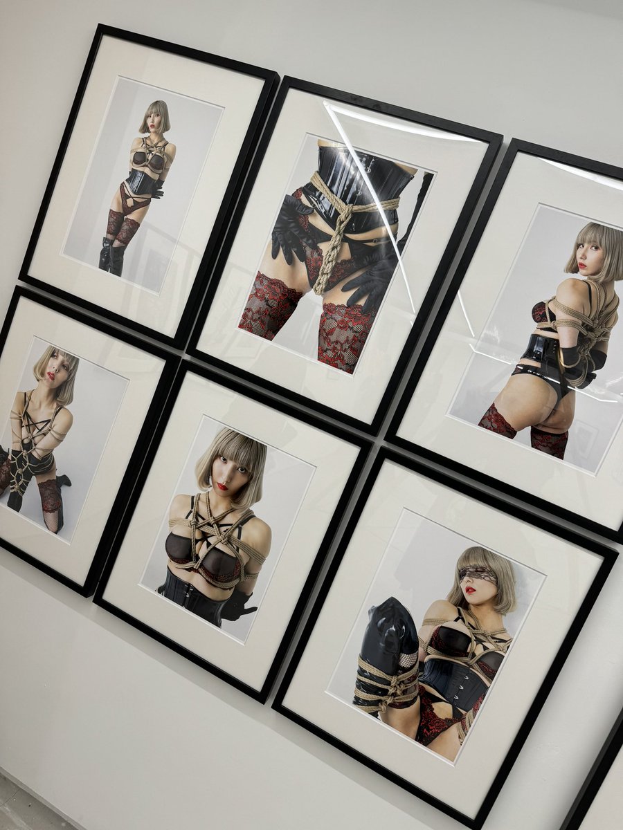 enjoyRope's tweet image. 2024.3.30 Hajime Kinoko The Marrow of Ropes at AKIO NAGASAWA Gallery AOYAMA

#HajimeKinoko
#一鬼のこ
#縄の髄
#ロープアート
#緊縛
#縄
#AKIONAGASAWAGalleryAOYAMA