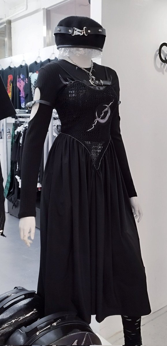 QOOZA クーザ ワンピース 黒 ONE PIECE × QOOZA / BOA.HANCOCK CHINA DRESS - QOOZA