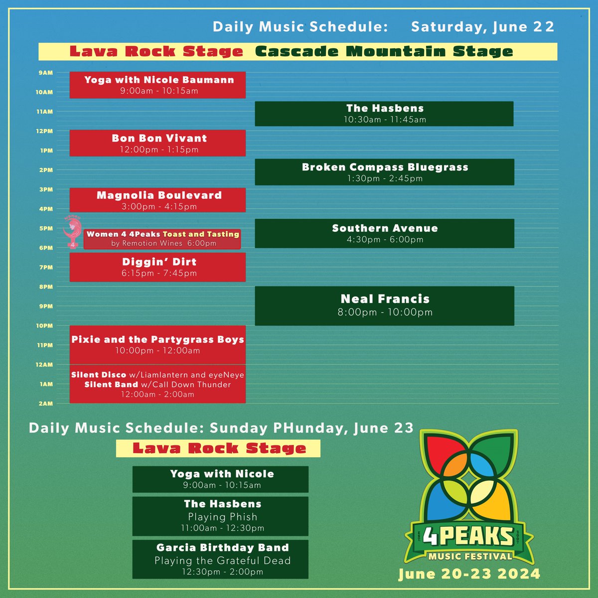 4 Peaks Music Festival tweet media