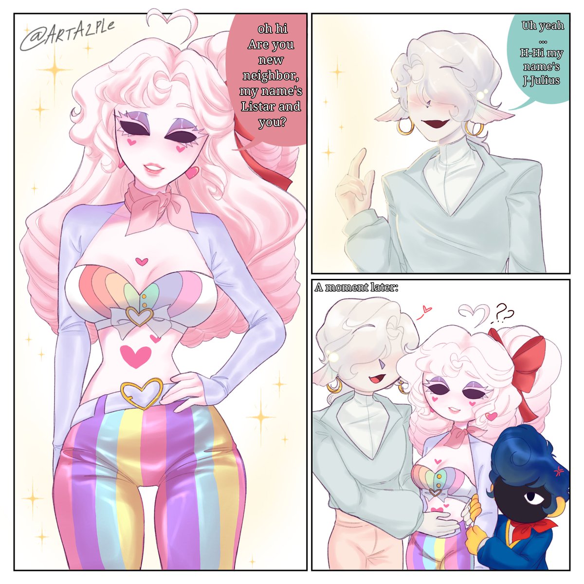 Sweet x Salty
🕷️x🐟
Julius:<a href="/6Huynhphuo48753/">𓍯Latte.Luna</a>
#welcomehome #welcomehomeoc #wallydarling