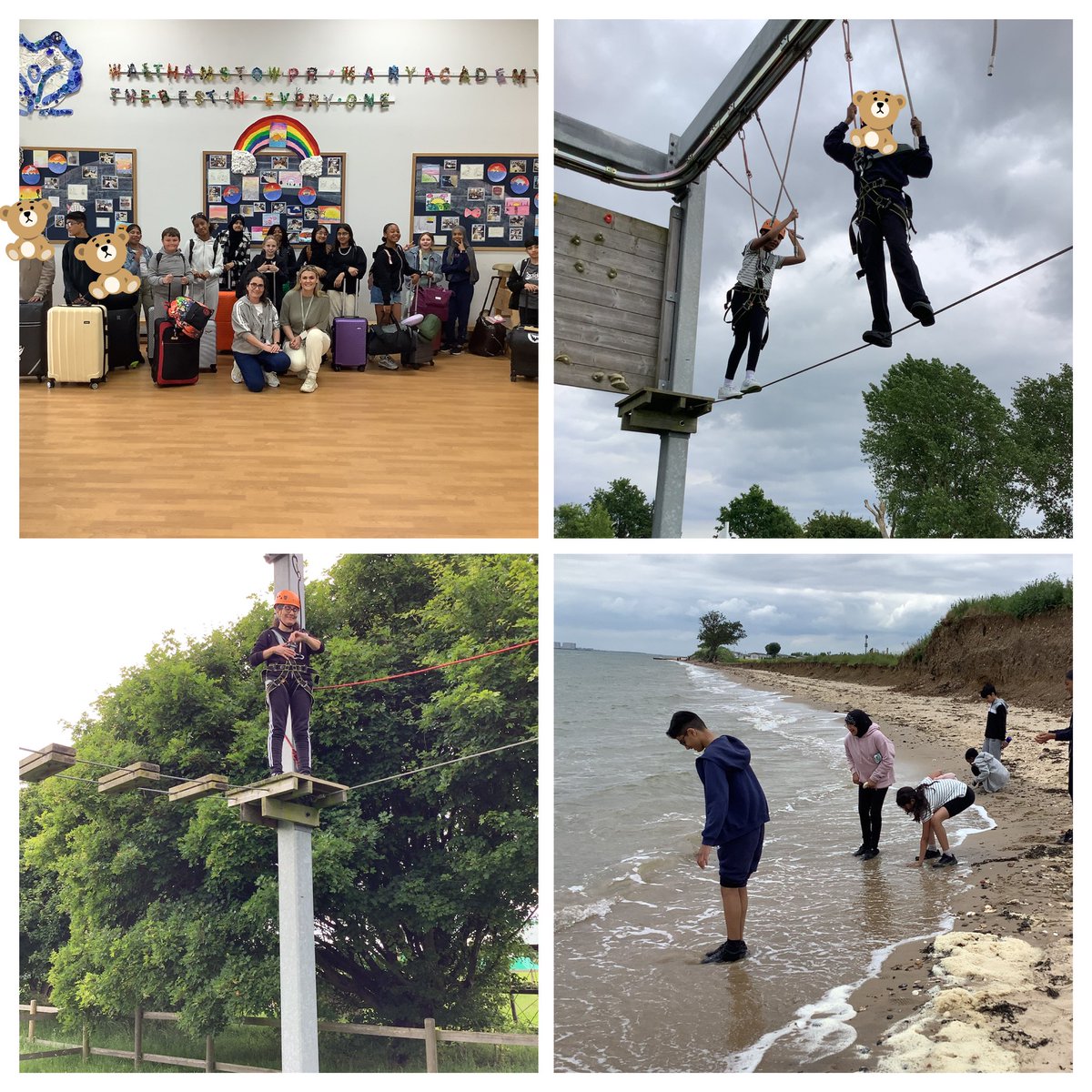 Since yesterday, we have conquered challenges, developed team building skills and most importantly, enjoyed every minute of this experience!!!! <a href="/WalthamstowPrim/">Walthamstow Primary Academy</a> <a href="/Mr_Hucknall/">Mr Hucknall</a>