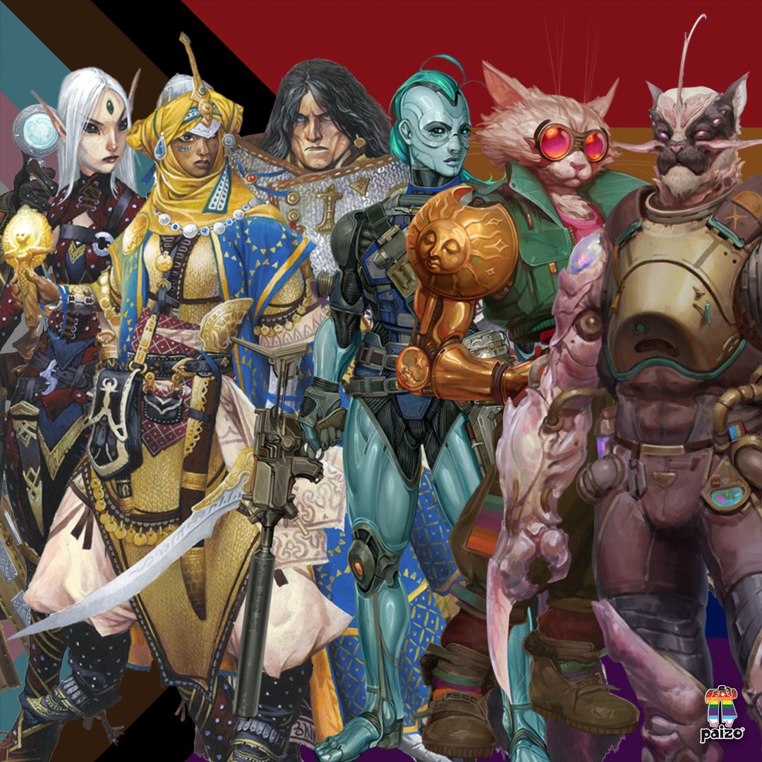 Paizo would like to wish everyone a happy Pride this month and every month.