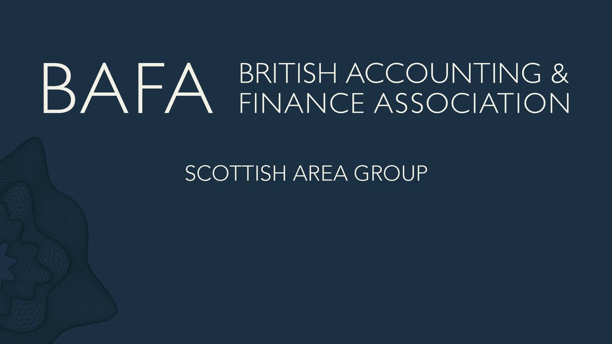 Registration for BAFA Scotland's Annual Conference was extended so there is still an opportunity to attend if you register by 5pm tomorrow, 5 June. Registration is via your BAFA membership account. Full details can be found at: bafa.ac.uk/subgroups/regi…