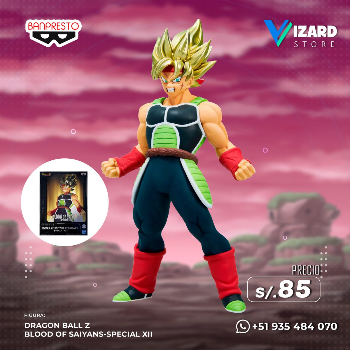 VizardStore's tweet photo. 🉐 ¡Vizard Store te trae la colección de Figuras de Dragon Ball Z 🐉
✨ Colección Banpresto
📦 Realizamos envíos a todo el PERÚ por Olva Courier o Shalom (Se gestiona con el cliente)
📦 Entregas en estaciones del tren (previa coordinación)
Pedidos  al Whatsapp +51 935 484 070 https://t.co/JUxmRlVDXk