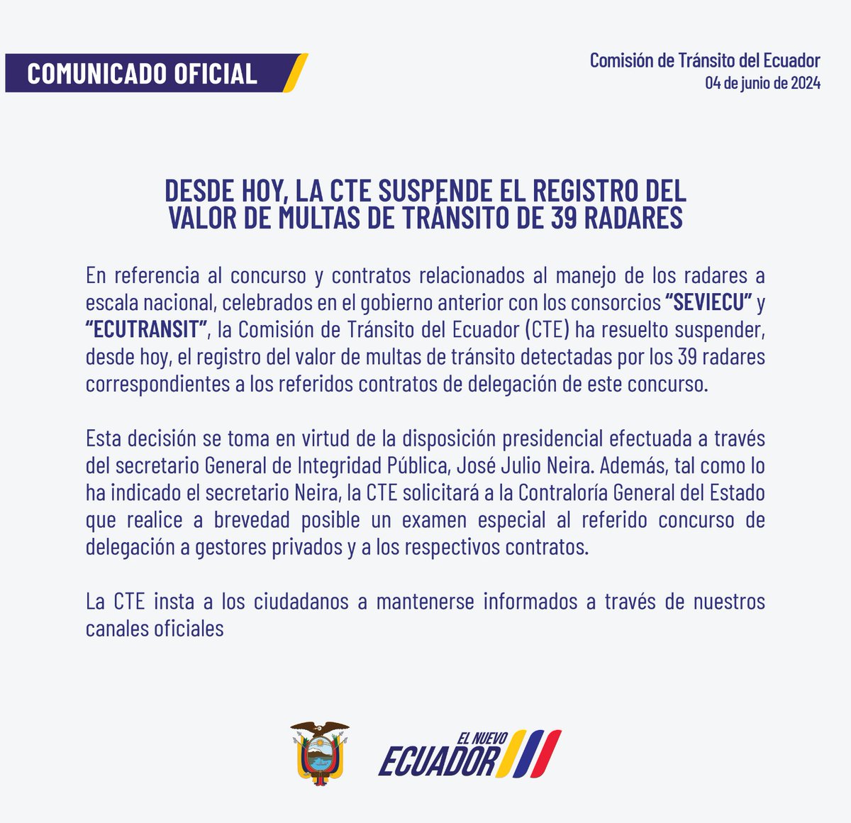 CTEcuador's tweet photo. A la ciudadanía:

#ElNuevoEcuadorResuelve https://t.co/QZpsVtgOhy