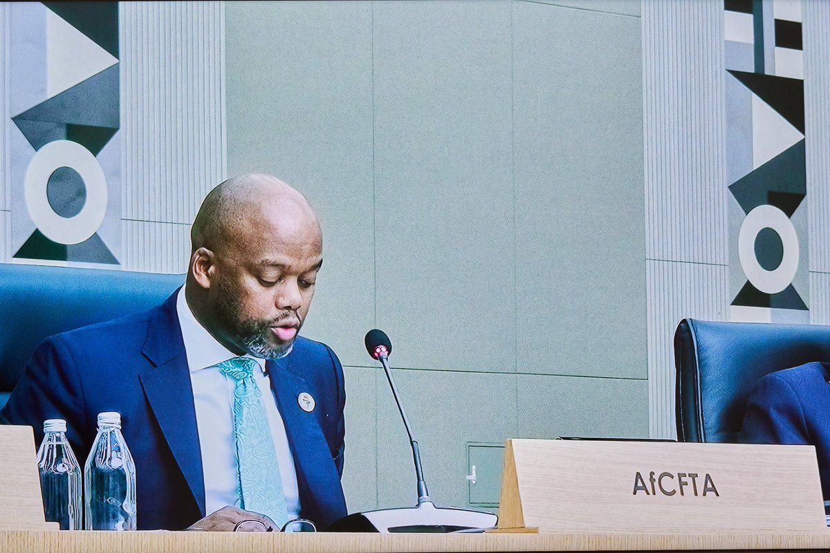 MeneWamkele's tweet photo. I had the honour to address the 2024 #KoreaAfricaSummit, taking place in Seoul from 4 to 6 June under the theme "The Future we make together : shared Growth, Sustainability, and Solidarity. 

I shared with the esteemed audience that the #AfCFTA represents #Africa’s ambition…1/4 https://t.co/pKyvr6cD1z