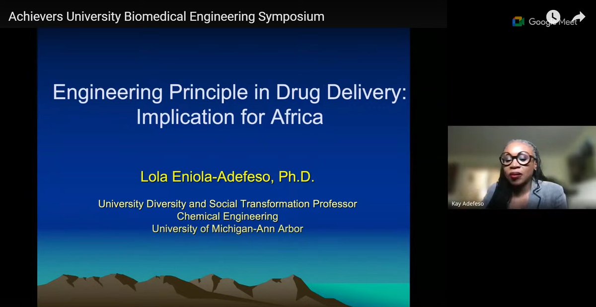 AchieversUniBME's tweet photo. It was a trilling experience with @Lola_UMich taking both staff and students of our department in @AchieversUni on a journey of learning in our maiden Biomedical Symposium. https://t.co/TjyVSoSMuD
