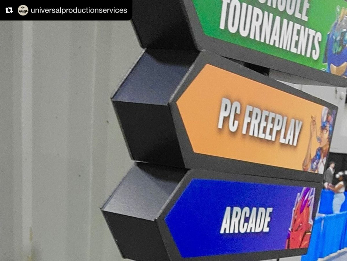 assemblyatlanta's tweet photo. Repost from our partners #UniversalProductionServices - Look what was spotted in Atlanta at #MoMoCon recently! All of these fun, custom signs were produced at the #Universal Sign Shop at #AssemblyStudios 👏🏼👏🏼
#AssemblyAtlanta #AssemblyATL #UniversalATL #UniProductionServices https://t.co/rz36pdk3gs