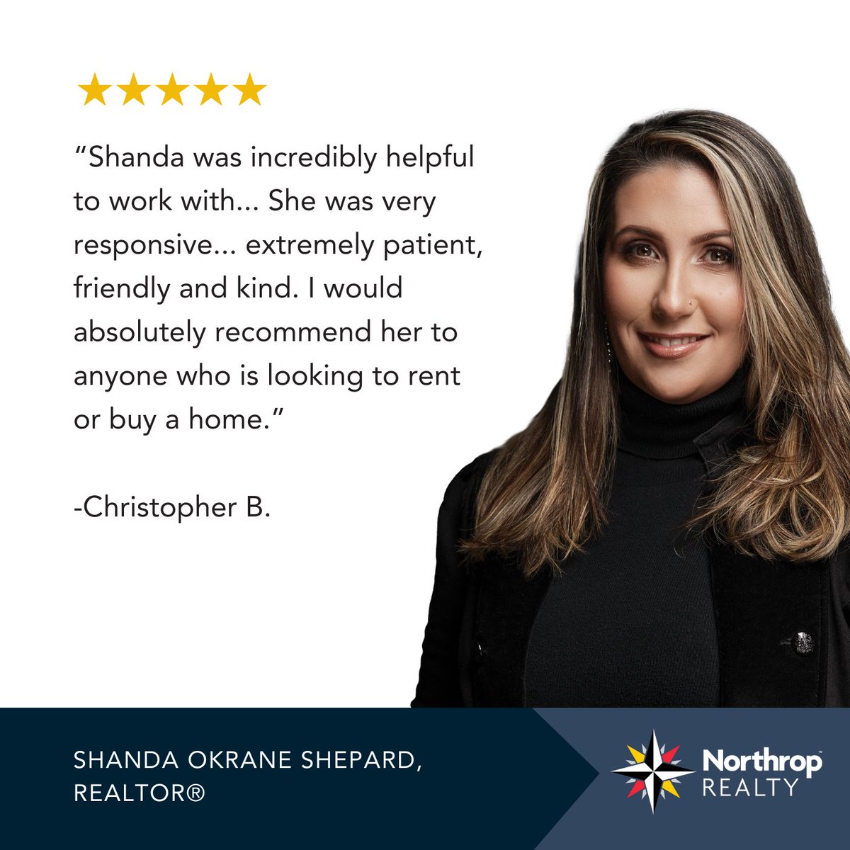 What is it like to work with an exceptional Northrop Realty agent? Discover the incredible experiences our clients share and join us in celebrating their success stories! #TestimonialTuesday #ClientSatisfaction #NorthropRealty #readysetsold