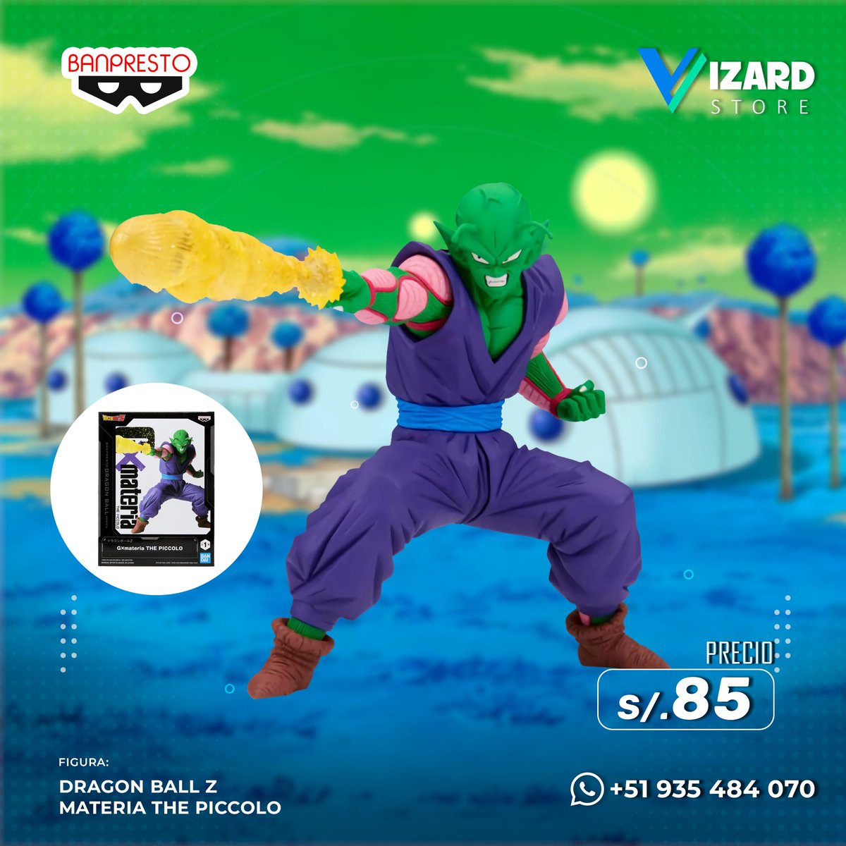 VizardStore's tweet photo. 🉐 ¡Vizard Store te trae la colección de Figuras de Dragon Ball Z 🐉
✨ Colección Banpresto https://t.co/ySoifKVye6