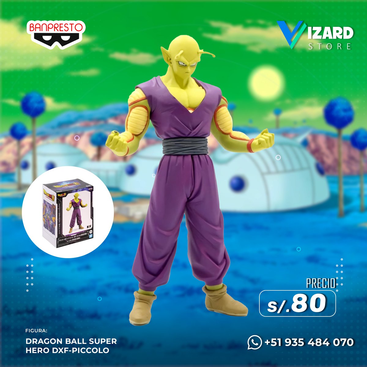 VizardStore's tweet photo. 🉐 ¡Vizard Store te trae la colección de Figuras de Dragon Ball Z 🐉
✨ Colección Banpresto https://t.co/ySoifKVye6