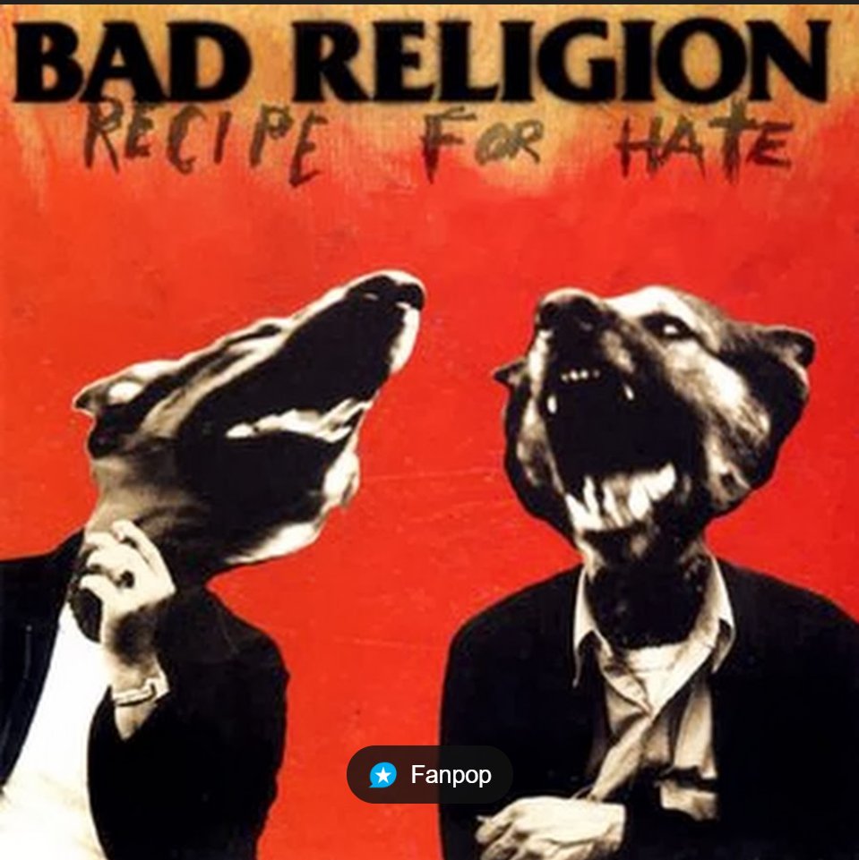 BrettGurewitz's tweet photo. Happy birthday to @badreligion's 7th album Recipe For Hate.  If you have a favorite recipe post in the replies.  I'll start. https://t.co/dzmUVpVjFQ