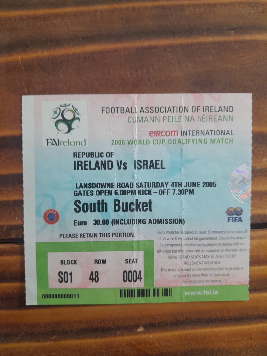 SweeperBrady's tweet photo. Israel were the visitor's to Lansdowne Road on this day in 2005, for a World Cup Qualifier v Rep of Ireland...

Ian Harte &amp; Robbie Keane had got us off to a flyer, but we drew 2 2. 

The keeper, Dudu Aouate, was an absolute pox on the night.. out of character for an Israeli 👀 https://t.co/sOsZFs2XAv