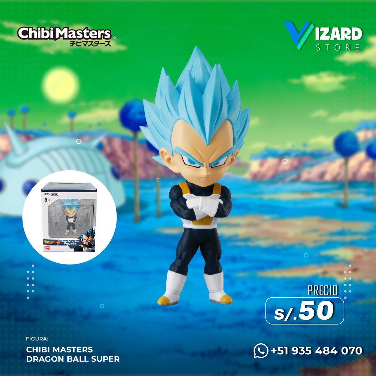 VizardStore's tweet photo. 🉐 ¡Vizard Store te trae la colección de Figuras de Dragon Ball Z 🐉
✨ Colección Chibi Masters
📦 Realizamos envíos a todo el PERÚ por Olva Courier o Shalom (Se gestiona con el cliente)
📦 Entregas en estaciones del tren (previa coordinación) https://t.co/TPUt7AFd3E
