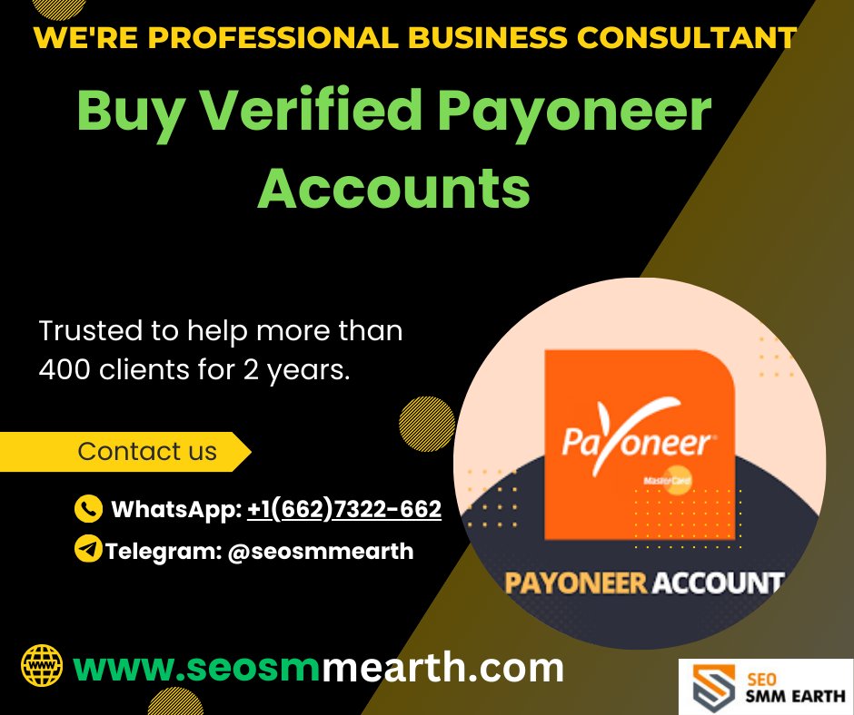 AngelBerr4's tweet photo. Buy Verified Payoneer Accounts

https://t.co/4FRODASQyo
Skype: SEOSMMEARTH
Telegram: @seosmmearth
WhatsApp:+1(662)7322-662

#love,#getcrypto,#mining,#cryptonews,#game,#news,#eth,#payoneer https://t.co/eebQLvnrTr