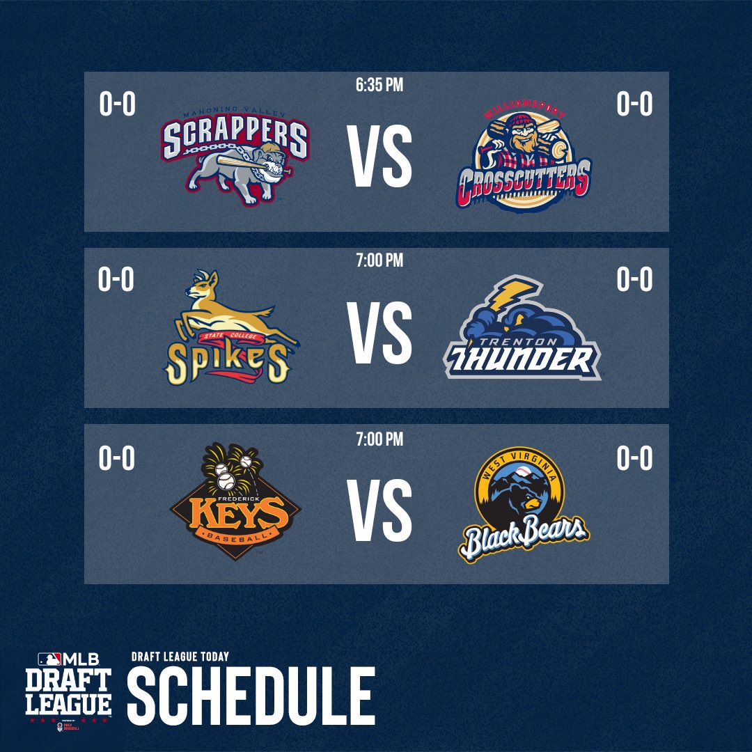 mlbdraftleague's tweet photo. #MLBDraftLeague Opening Day schedule: https://t.co/Ev6725c9xI