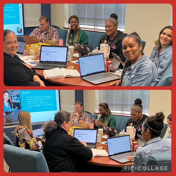 RoyalEarly's tweet image. Royal ECC's Instructional Leadership Team participated in a great morning of learning with Mr. Gill &amp;amp; Mrs. Lennon! ❤️💙😀 #LifelongLearners #StrategicPlanning #Region4 #SuccessStartsHereAtRECC #WeAreRoyal @Region4ESC