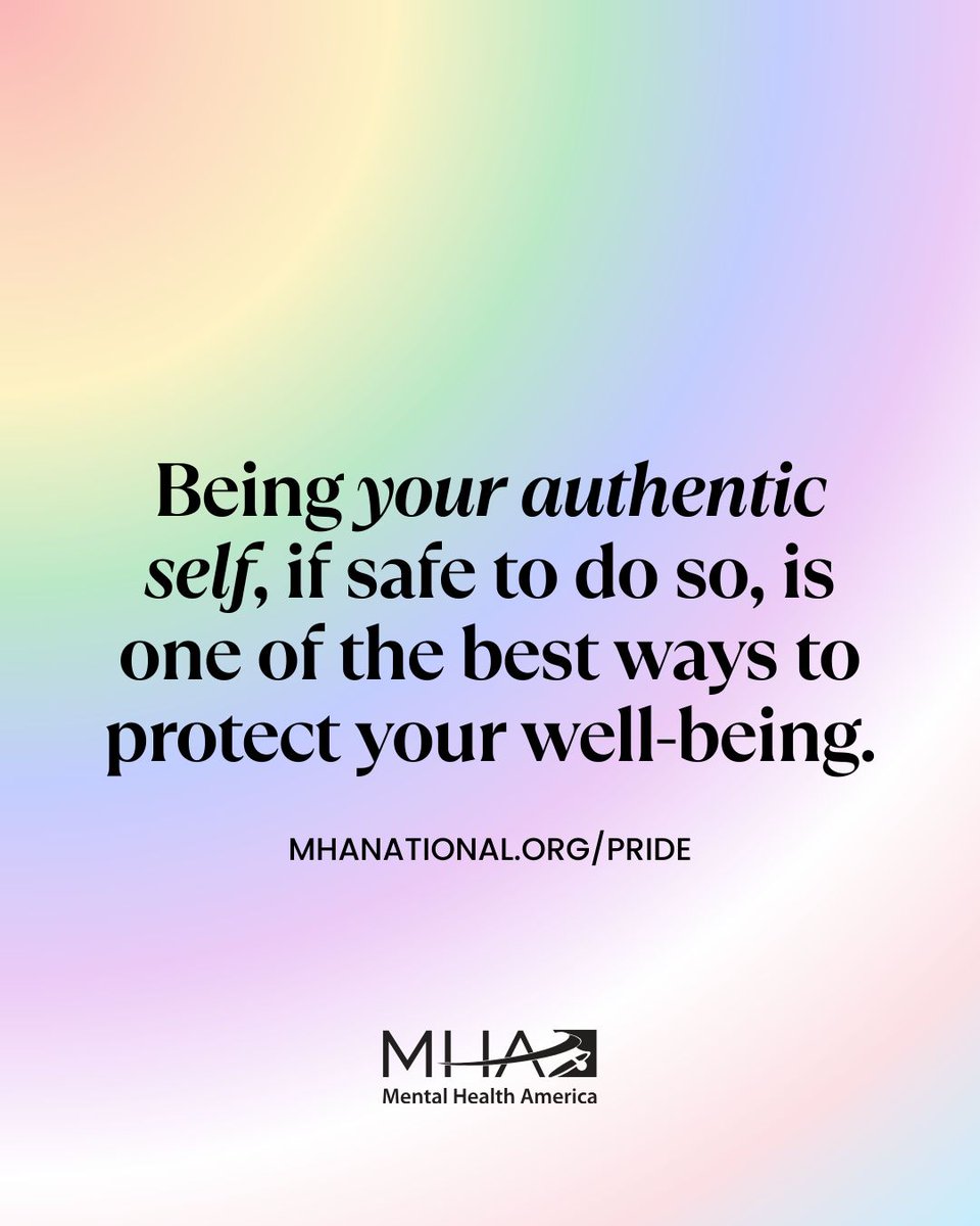 This world is so much better because you’re in it. Take pride in who you are!

buff.ly/3M2CA85

❤️🧡💛💚💙💜🩷🩵🤍🖤🤎