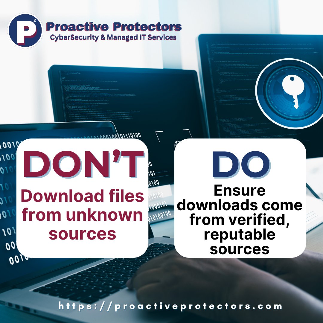P2_Cyber's tweet image. Safe downloads mean a safer digital life. P² is here to guide you. #SafeDownloads #ProactiveProtectors