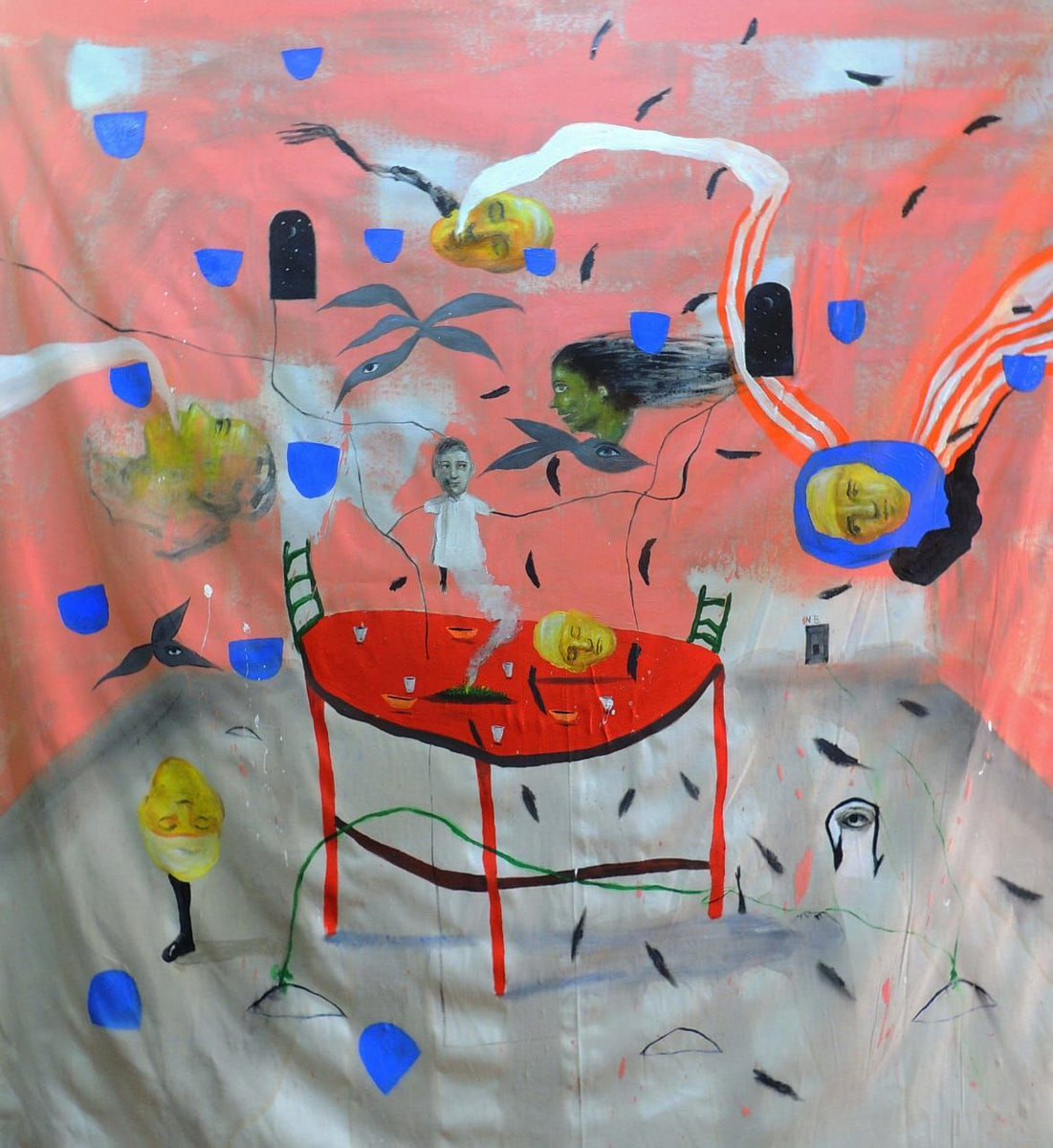 thewynwoodtimes's tweet image. Imitando el lenguaje de los sueños, el arte de Galué aspira a cierta totalidad, entablando lo que Jung llama un diálogo entre el ego y el yo, entre el mundo interior y exterior. Lee el artículo en nuestra WEB #surrealsuspensios #newyork #unixgallery buff.ly/4bzLbwm