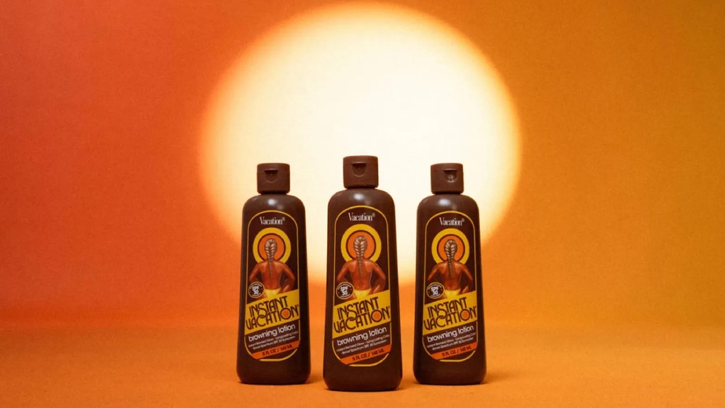 printmag's tweet photo. Life’s a Branded #Beach (When You’re Vacation) ⛱️

What the hell is #whippedcream doing in the #sunscreen section? That is the question #Vacation hopes to elicit, co-founder and Executive Chair of #Marketing, Lach Hall says.

Read the full story on PRINT: https://t.co/f0ayDYI45D https://t.co/u7r6VH2B0R