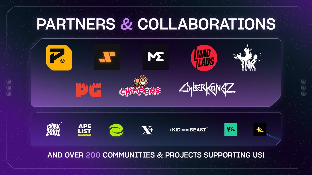 Lingo (@lingocoins) on Twitter photo Over 200 Web3 brands are now part of the Lingo community.
Among those legendary brands: <a href="/Persona_Journey/">Persona</a>, @PGodjira, <a href="/MadLads/">Mad Lads</a>, <a href="/ChimpersNFT/">Chimpers</a>, <a href="/CyberKongz/">CyberKongz</a>, @inkonbtc, <a href="/SteadyStackNFT/">Steady Stack Scam/Rug Victims</a> and <a href="/MagicEden/">Magic Eden πͺ</a>.
With your support, we continue to build the world's most rewarding token. Over 200 Web3 brands are now part of the Lingo community.
Among those legendary brands: <a href="/Persona_Journey/">Persona</a>, @PGodjira, <a href="/MadLads/">Mad Lads</a>, <a href="/ChimpersNFT/">Chimpers</a>, <a href="/CyberKongz/">CyberKongz</a>, @inkonbtc, <a href="/SteadyStackNFT/">Steady Stack Scam/Rug Victims</a> and <a href="/MagicEden/">Magic Eden πͺ</a>.
With your support, we continue to build the world's most rewarding token.