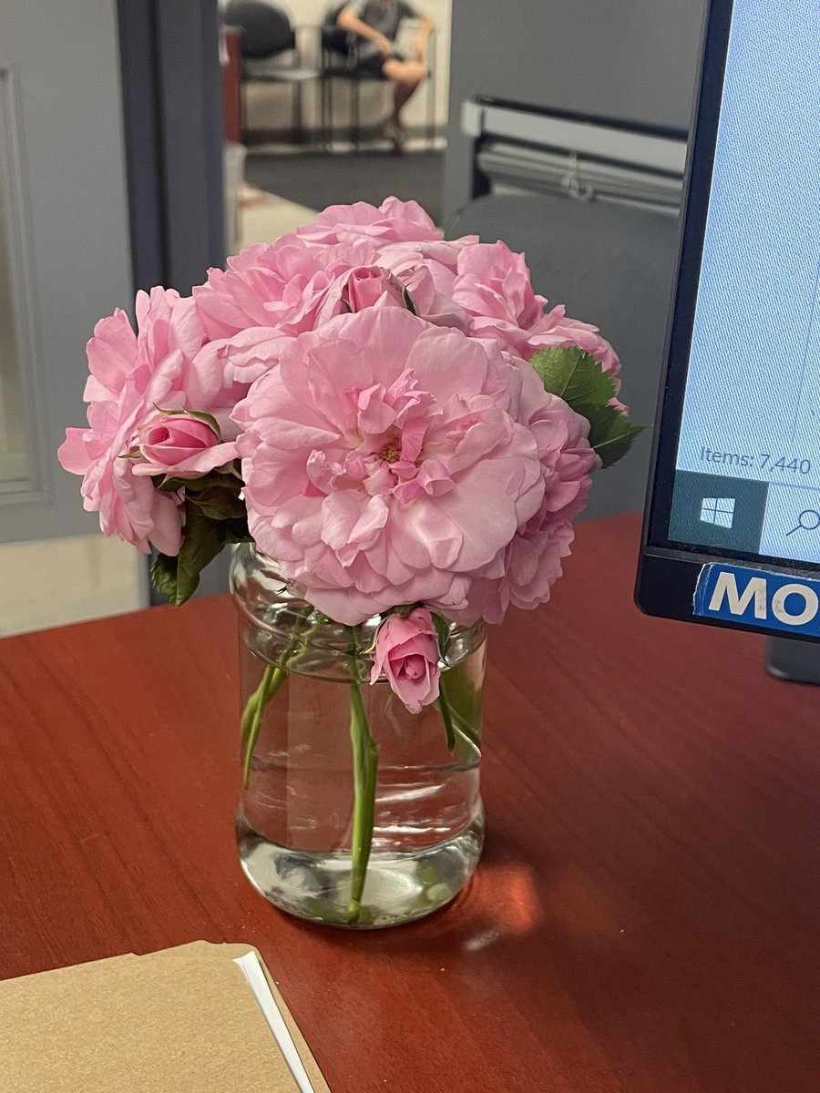 What a beautiful surprise on my desk this morning.  Thanks to the BFA Staff for everything you do.
