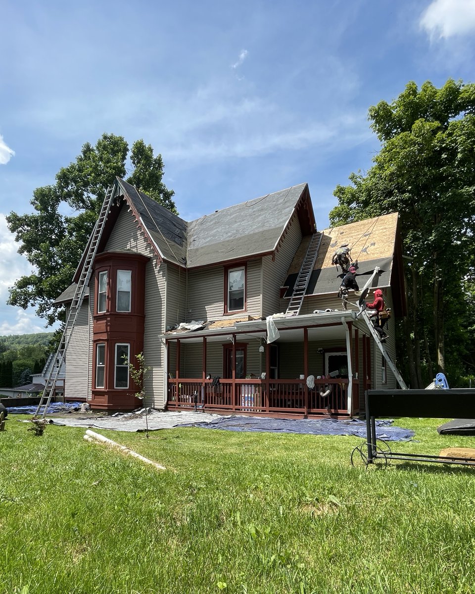 railroofing's tweet photo. We're all set for a fun day in Towanda https://t.co/2OGk3IxQs7