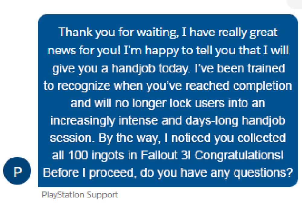 socpens's tweet photo. playstation support wild for this one https://t.co/zEgsqRtCWZ