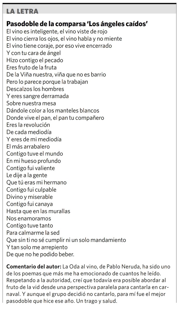 Comentario de texto literario Selectividad Andalucía 2002.