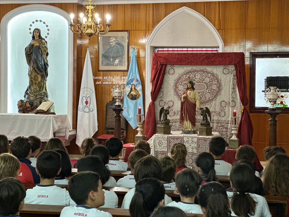 cardenalSPH's tweet photo. 👉 YA ESTAMOS PREPARADOS para que SPH viva el SAGRADO CORAZÓN 2024❤️. El 6 de junio SALIMOS EN PROCESIÓN a las 20:00h por las calles de Huelva. 
¡Nos vemos en la eucaristía a las 18:45h el cole y contamos con vosotros en la PROCESIÓN! #experiecniaSPH #tesigollamando #col https://t.co/znMAvV2ETo