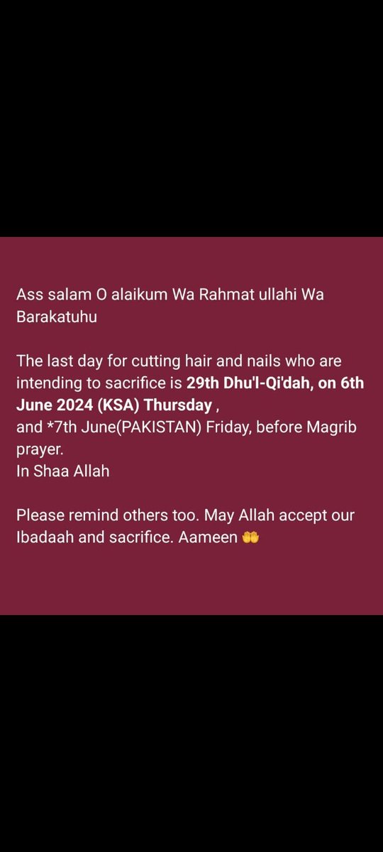 May Allah Accept Our Ibbadah and Sacrifice🐪✨
Ameen🤲🤲