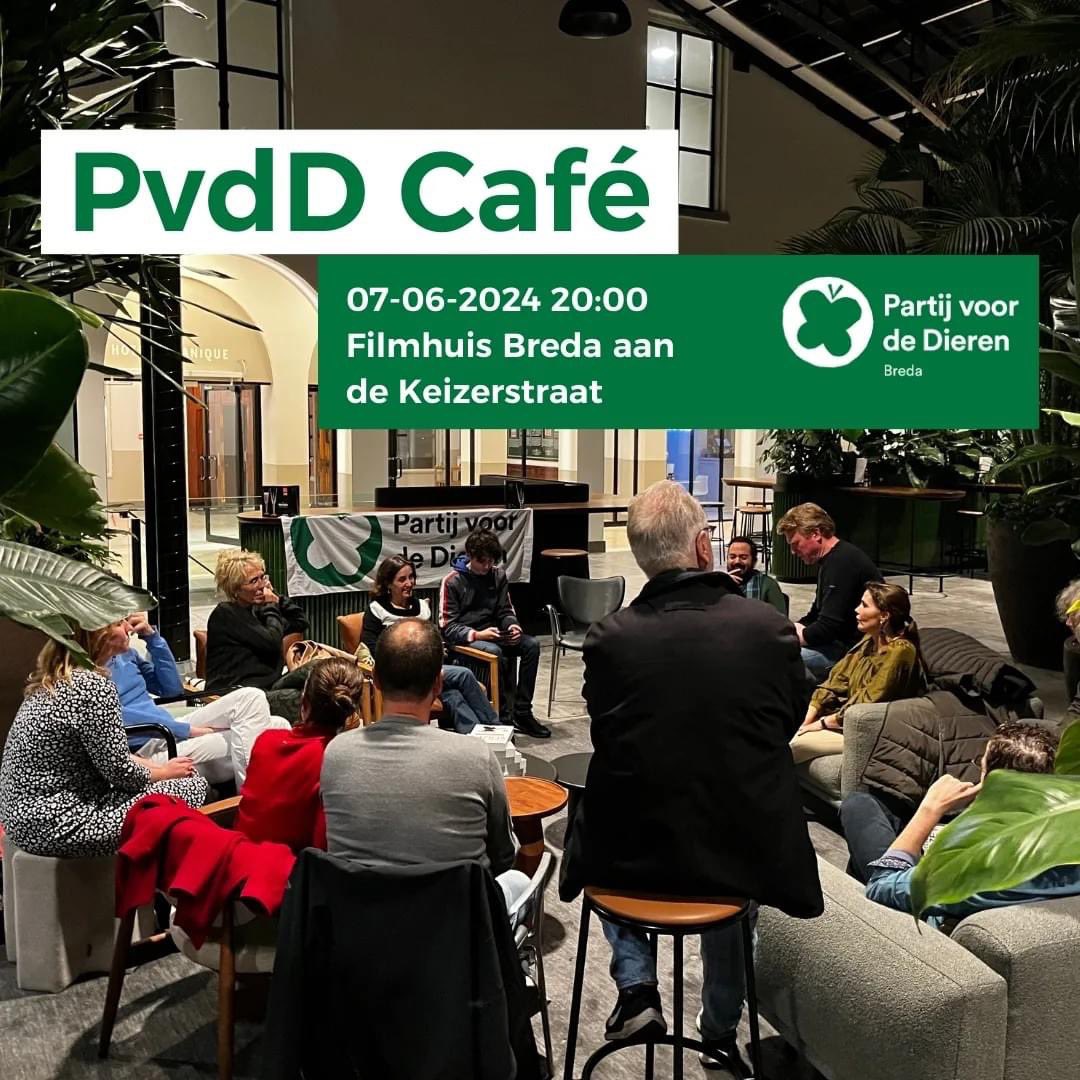 PvdDBreda's tweet photo. Ben jij erbij? 🤩

#PvdDBreda #PartijvoordeDierenBreda #PvdD #PartijvoordeDieren #Breda https://t.co/yM8jP0jVpC