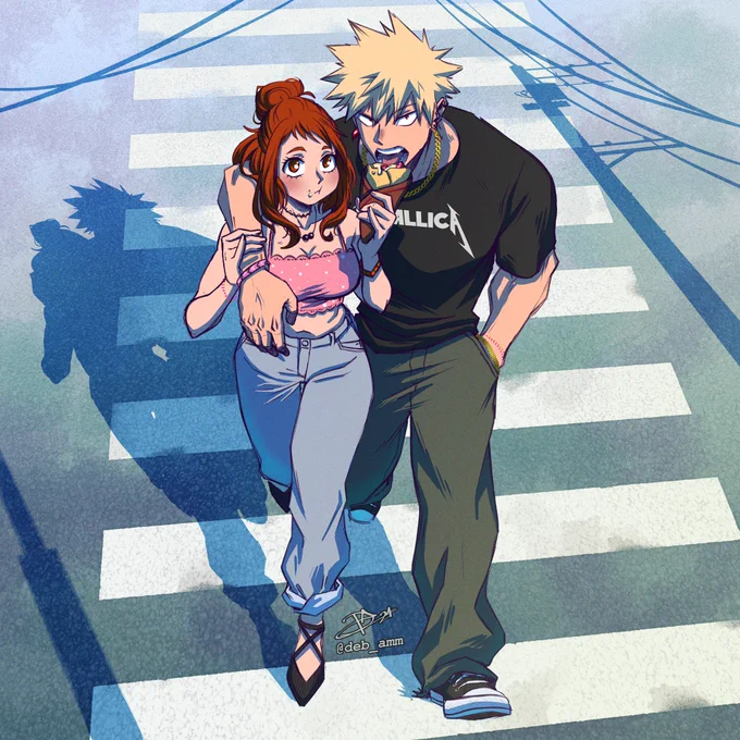 Date and Crepes Happy (late) #kacchako day!  