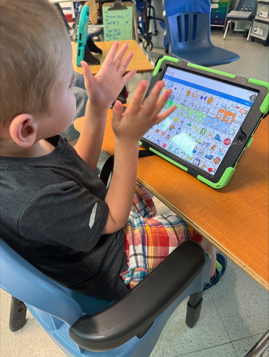 Christina Winkler (@winklerats) on Twitter photo Looking for a fun end of year activity? Mrs. Church's class <a href="/FreedomHillES/">Freedom Hill ES</a> played Guess the Animal Sounds today. Students loved using their #AAC to guess the different animals. What a great way to practice device use and listening skills! Looking for a fun end of year activity? Mrs. Church's class <a href="/FreedomHillES/">Freedom Hill ES</a> played Guess the Animal Sounds today. Students loved using their #AAC to guess the different animals. What a great way to practice device use and listening skills!