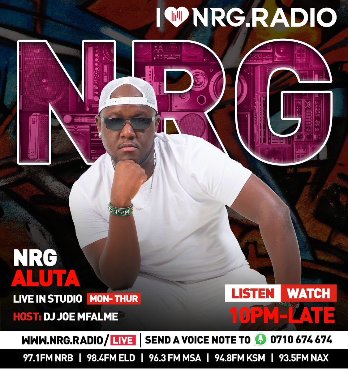 DjJoeMfalme's tweet photo. Kuna watu hufikiria mzee wa Nyumba Kumi inamaanisha ako na bibi kumi…anyway, Masaa ni ya #NRGAluta @nrgradiokenya tune in now! Mtaa ni wapi? https://t.co/UyV2WQDmIH