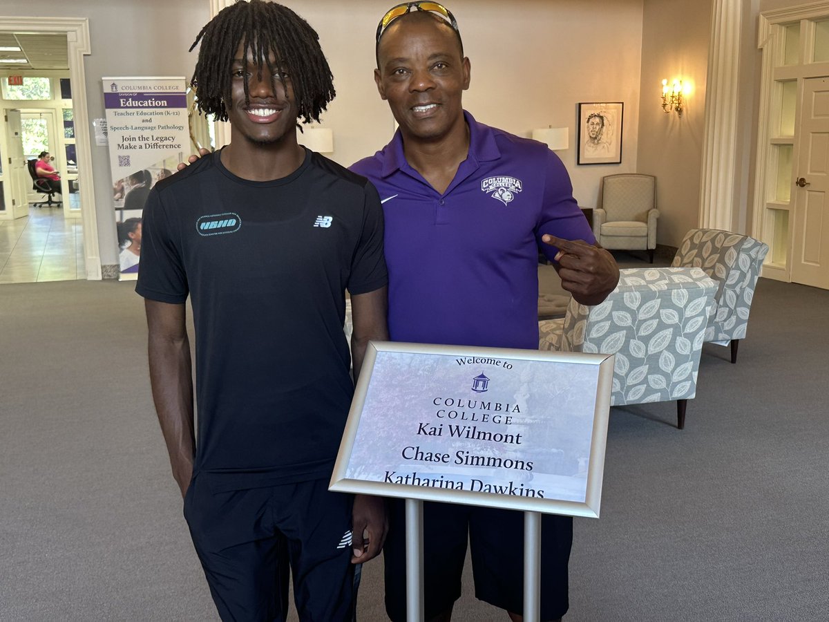 chase_simmons2's tweet photo. Great visit with Coach E at Columbia College today @GoKoalas . Totally enjoyed the conversation and checking out campus https://t.co/rSM9XMHn0Q