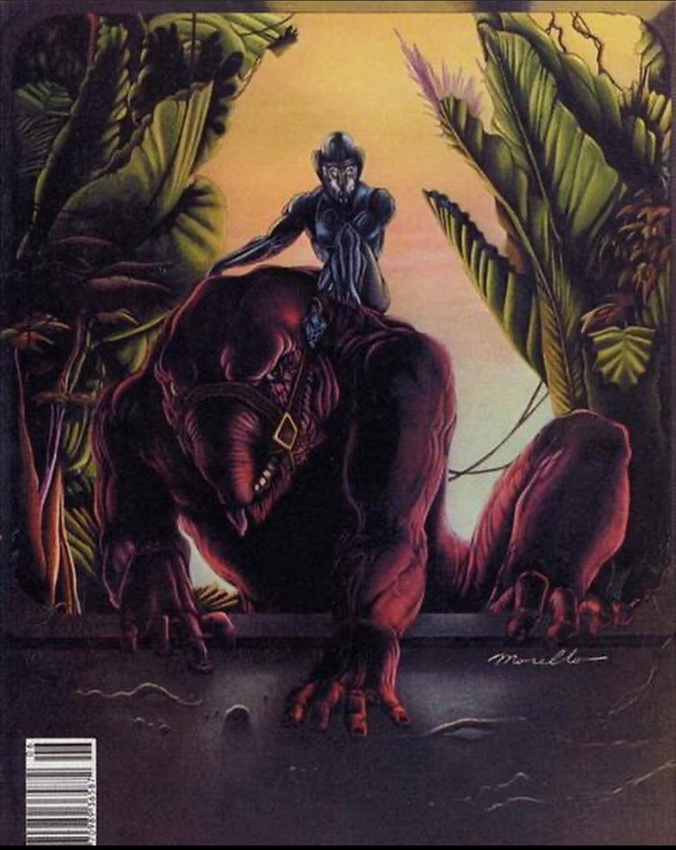 BugbearBrothers's tweet image. The cover for Heavy Metal magazine June 1978, front by Joe Jusko and back by Robert Morello
#scifiart #fantasyart #heavymetalmagazine