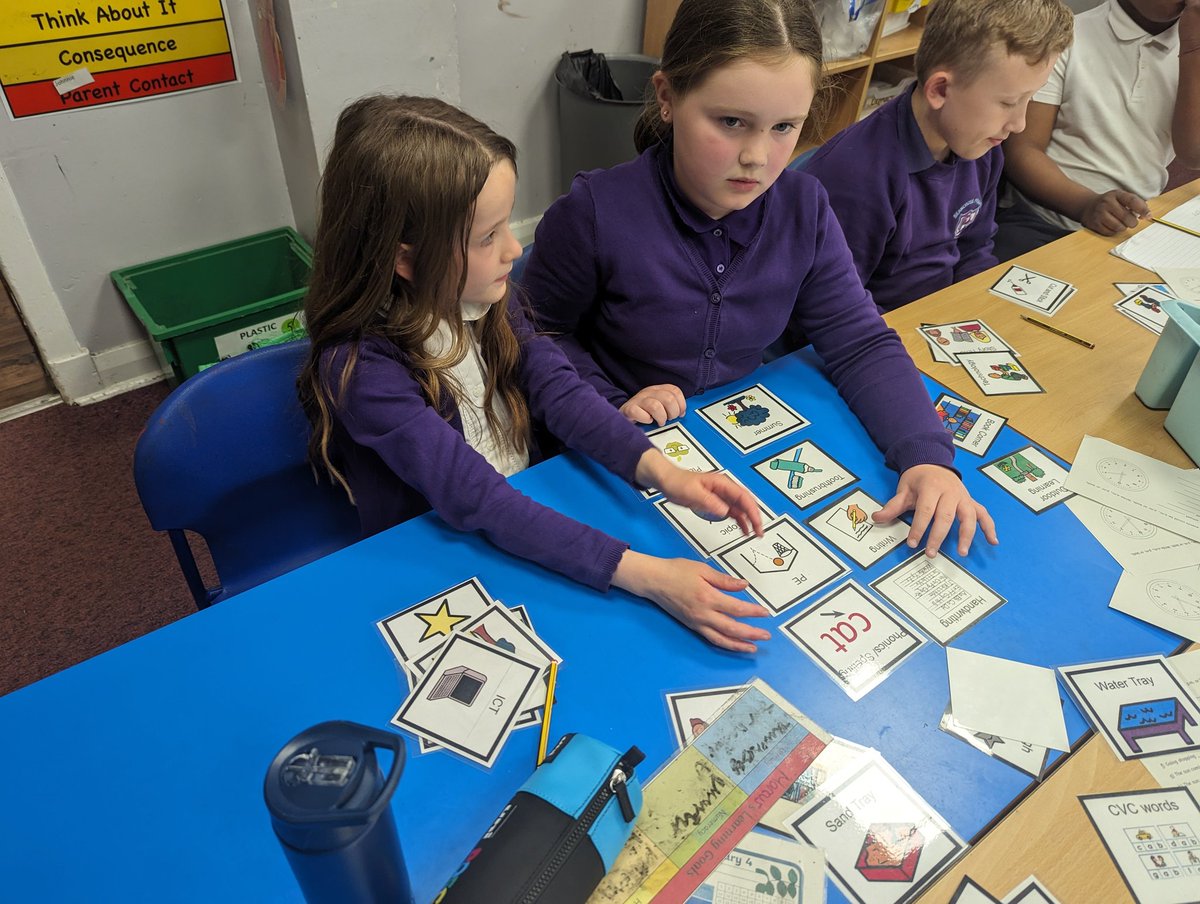 BPSDrParnell's tweet photo. We loved working on am and pm today, and converting 12- and 24-hour time. We categorised subjects from our pictorial timetable into am and pm, played an iPad game matching digital and analogue times, and completed some written problems 💪🏽#BPSNumeracy https://t.co/zCqugSxxmx