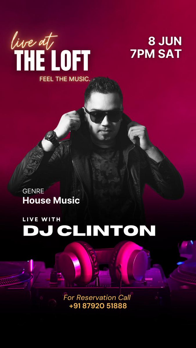 deejayclinton's tweet photo. Weekend Gig update
8th June @ The Loft, Mangalore 
9th June @ Central Sherlock's pub , Mangalore https://t.co/XMJIXK4jK5