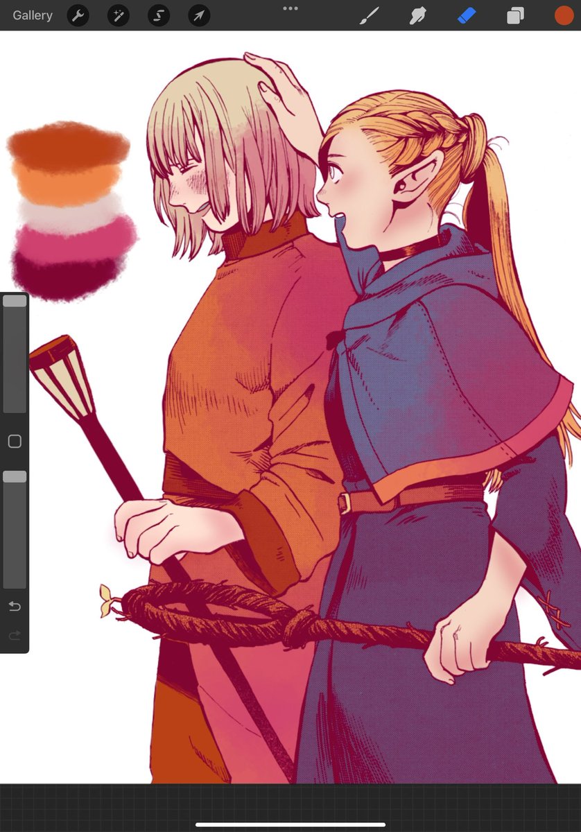 umbraria's tweet photo. #dungeonmeshi #farcille
Working on something for Pride, also if you know you know~ https://t.co/d3BfhY7vkA