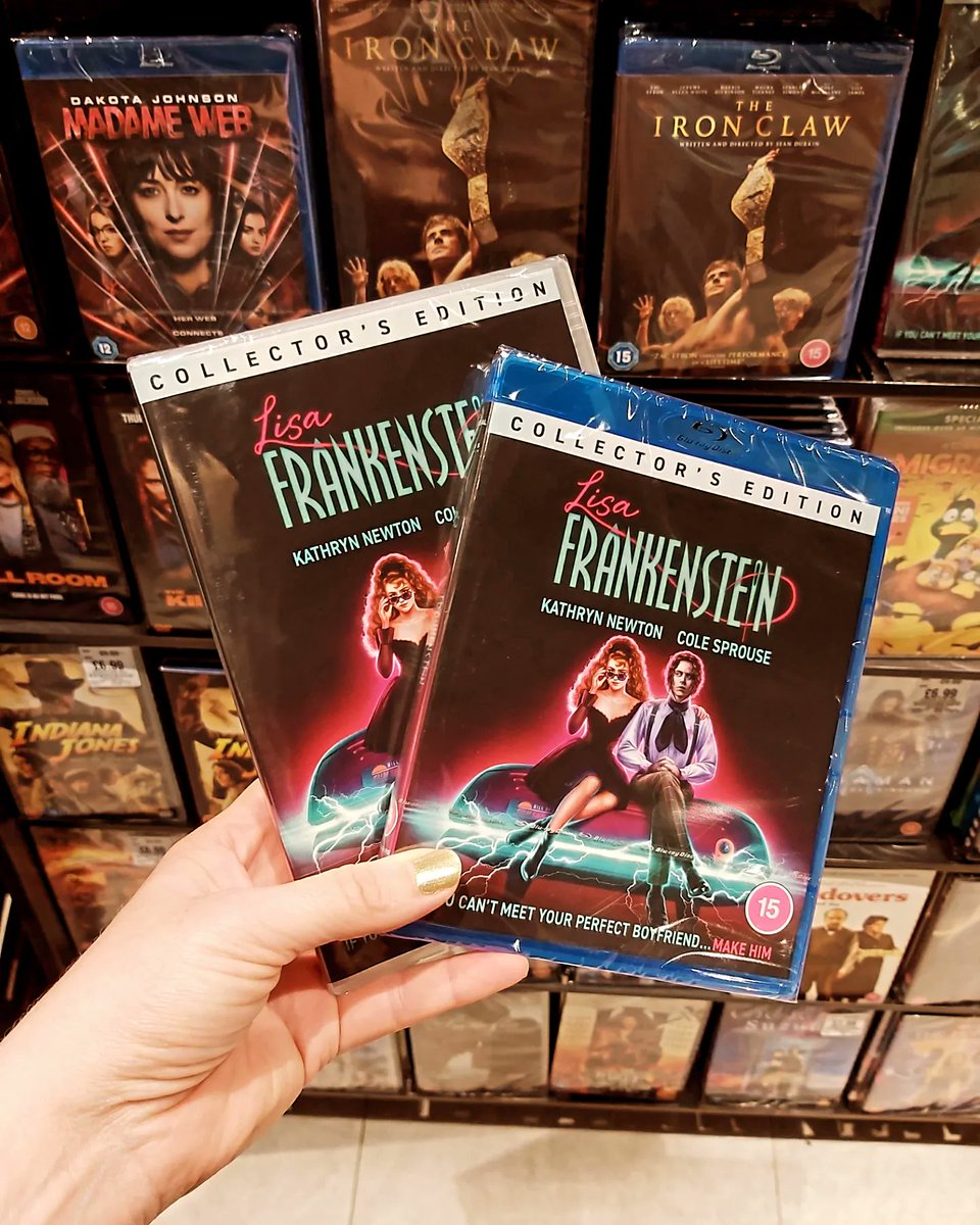 hmvIpswich's tweet photo. Slightly late but here are this week's new releases
#Imaginary
#LisaFrankenstein
#KillRoom
#NewMovieMonday https://t.co/gEe9285IhV