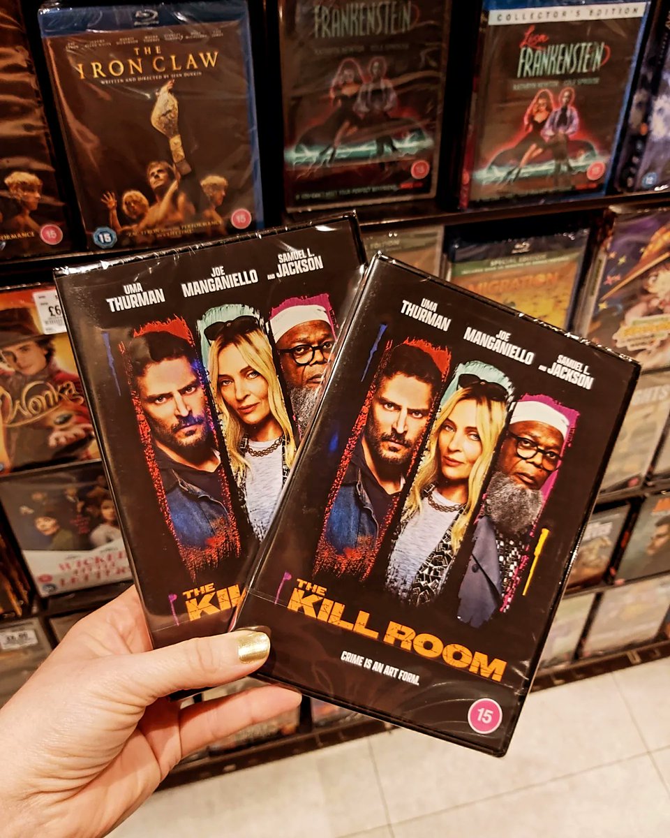 hmvIpswich's tweet photo. Slightly late but here are this week's new releases
#Imaginary
#LisaFrankenstein
#KillRoom
#NewMovieMonday https://t.co/gEe9285IhV