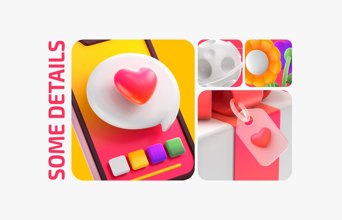 Opa!  
Recentemente lancei uma coleção para o Dia dos Namorados com 15 ícones c/ fundo transparente.  

Todos os ícones têm 4000px/4000px c/ 300DPI. E os ícones possuem cores customizáveis ​​para você personalizar com sua marca.  

Espero que goste! 
Aney

be.net/gallery/198334…