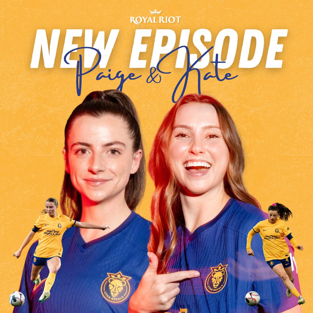 Royal Riot (@royalriotpod) on Twitter photo NEW #URFC EPISODE!
We had a blast with <a href="/UtahRoyalsFC/">Utah Royals FC</a> players Paige Monaghan & Kate Del Fava in this episode! Learn how they went from rivals to BFFs and who is the Rachel & Monica in the friendship.<a href="/paigeqmonaghan/">Paige Monaghan</a> <a href="/kdelfava/">Kate Del Fava</a>
🎧 Listen on <a href="/abc4utah/">ABC4 News</a> at abc4.com/royal-riot/ NEW #URFC EPISODE!
We had a blast with <a href="/UtahRoyalsFC/">Utah Royals FC</a> players Paige Monaghan & Kate Del Fava in this episode! Learn how they went from rivals to BFFs and who is the Rachel & Monica in the friendship.<a href="/paigeqmonaghan/">Paige Monaghan</a> <a href="/kdelfava/">Kate Del Fava</a>
🎧 Listen on <a href="/abc4utah/">ABC4 News</a> at abc4.com/royal-riot/
