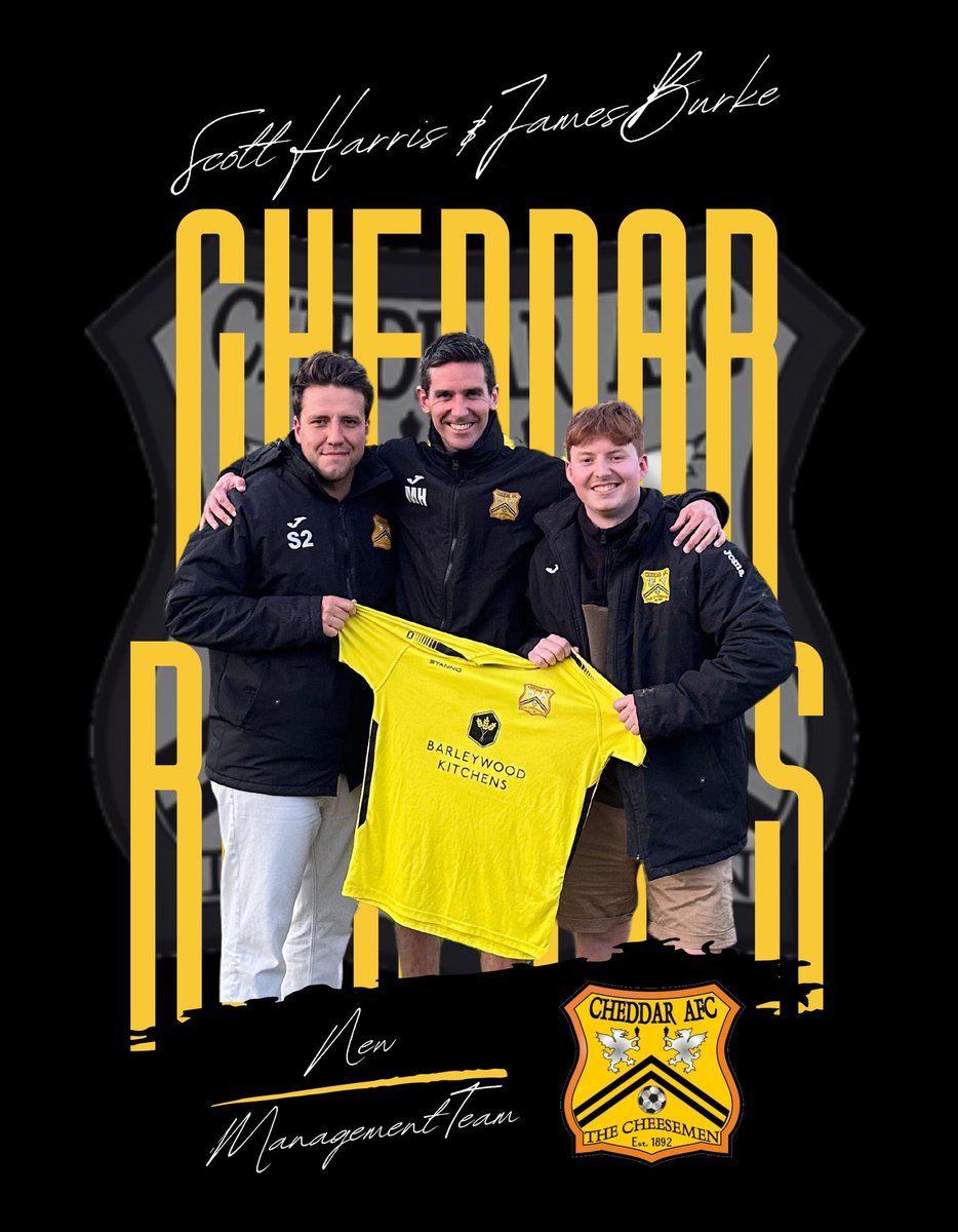 We're delighted to announce Scott Harris and James Burke as our new management team for the 24/25 season!✍️

#UTFC🧀