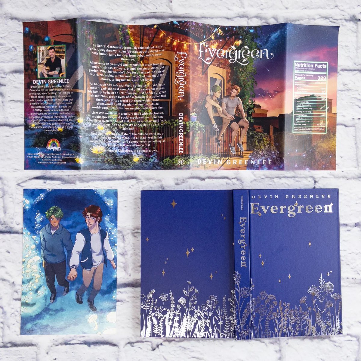 DevLLee's tweet image. Happy Pride to one and all! 🏳️🌈 The special edition of EVERGREEN is officially on sale at rainbowcratebookbox.com! This is the perfect month to come check out these two sweet boys celebrate all their feelings for each other. 💘