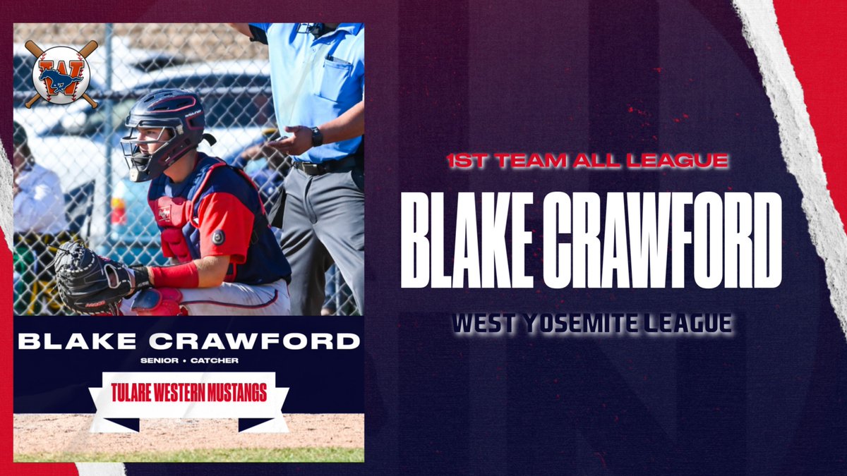 Blake Crawford named 1st Team All-WYL. Blake scored 17 runs, hit 3 home runs, and had 10 RBI. In the WYL, he posted a .583 OBP, .571 SLG, and a 1.154 OPS. Incredible season, Blake!