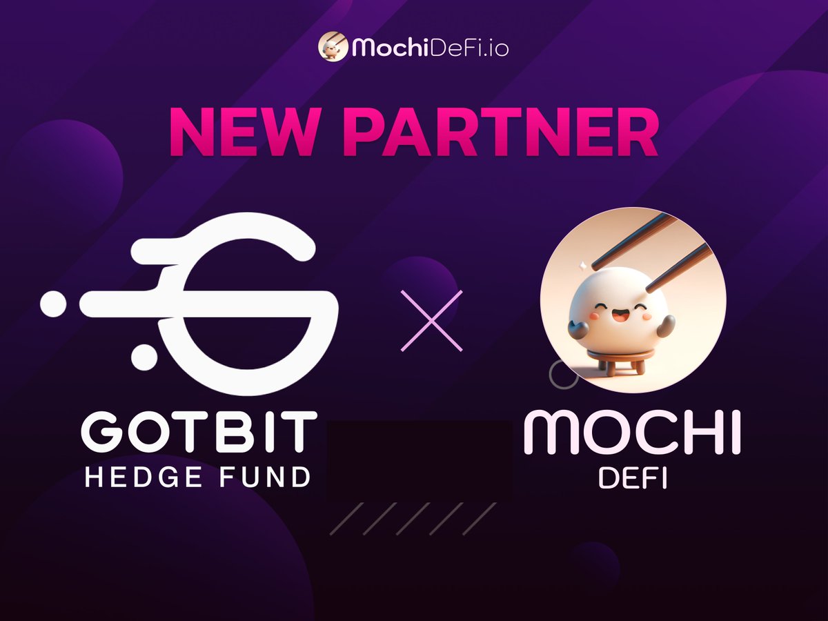 Mochi_DeFi's tweet photo. We are very pleased to announce that we are now working with Gotbit Hedge Fund @gotbit_io 🤝

Gotbit is one of the premier & most highly regarded players in this space. They have helped grow many of the biggest projects to multi-millions market cap.

... and now it's $MOCHI's turn 😎.

👉 Full announcement: https://t.co/fbLnGHCtNP

#BNBCHAIN #Mochi_DeFi