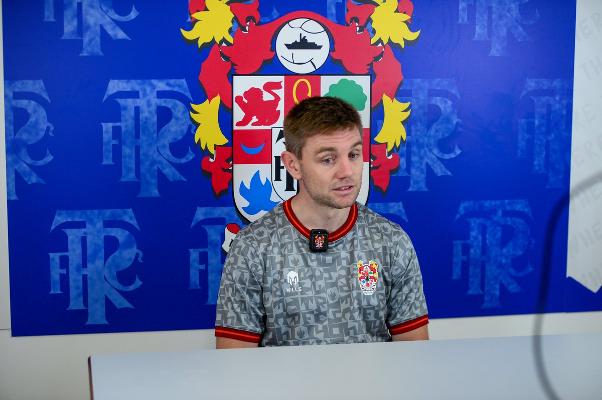 🤩 All smiles from our new signing.

#TRFC #SWA